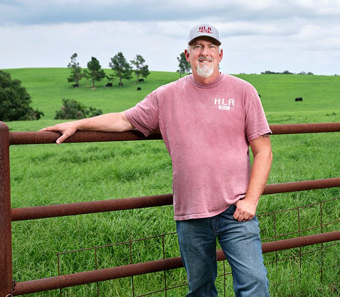 Larry Tiner, manager, High Lonesome Ranch, Eustace, Texas 